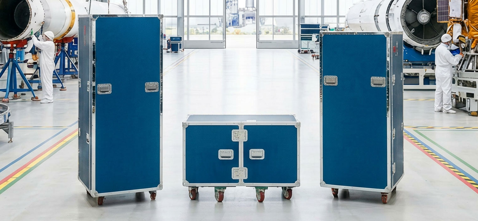 Flightcases für Robotik und Medizintechnik