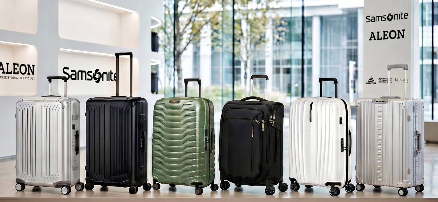 Markenkoffer für Unternehmen – Premiumqualität mit individueller Veredelung Businesskoffer, Pilotenkoffer, Reisekoffer und Auftragsmappen führender Marken Ein hochwertiger Markenkoffer steht für Qualität, Zuverlässigkeit und einen professionellen Auftritt. KONGSBAK bietet ausgewählte Businesskoffer, Pilotenkoffer, Reisekoffer und Auftragsmappen renommierter Marken wie SAMSONITE und ALEON – ergänzt durch individuelle Veredelungen und Anpassungen an das Corporate Design Ihres Unternehmens.